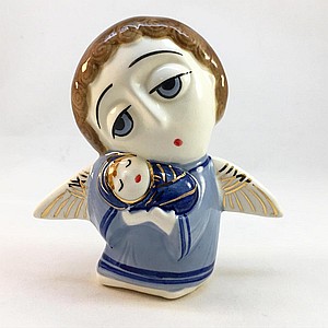 Ангел с младенцем, мальчиком
