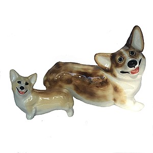 Корги палевые (комбо)